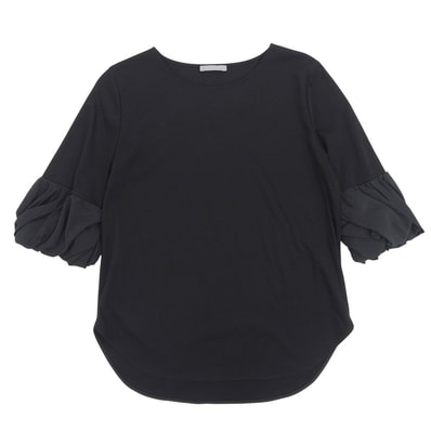 セオリーリュクス 美品 HANAH COOL SMOOTH トップス レディース ブラック 38 03-9301015 38