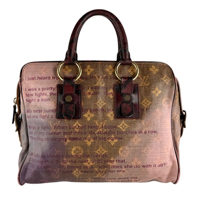 ルイ ヴィトン LOUIS VUITTON ハンドバッグ モノグラム ジョークス グラデュエート コーティングキャンバス ピンク系/ブラウン レディース M95739【中古】 z9373