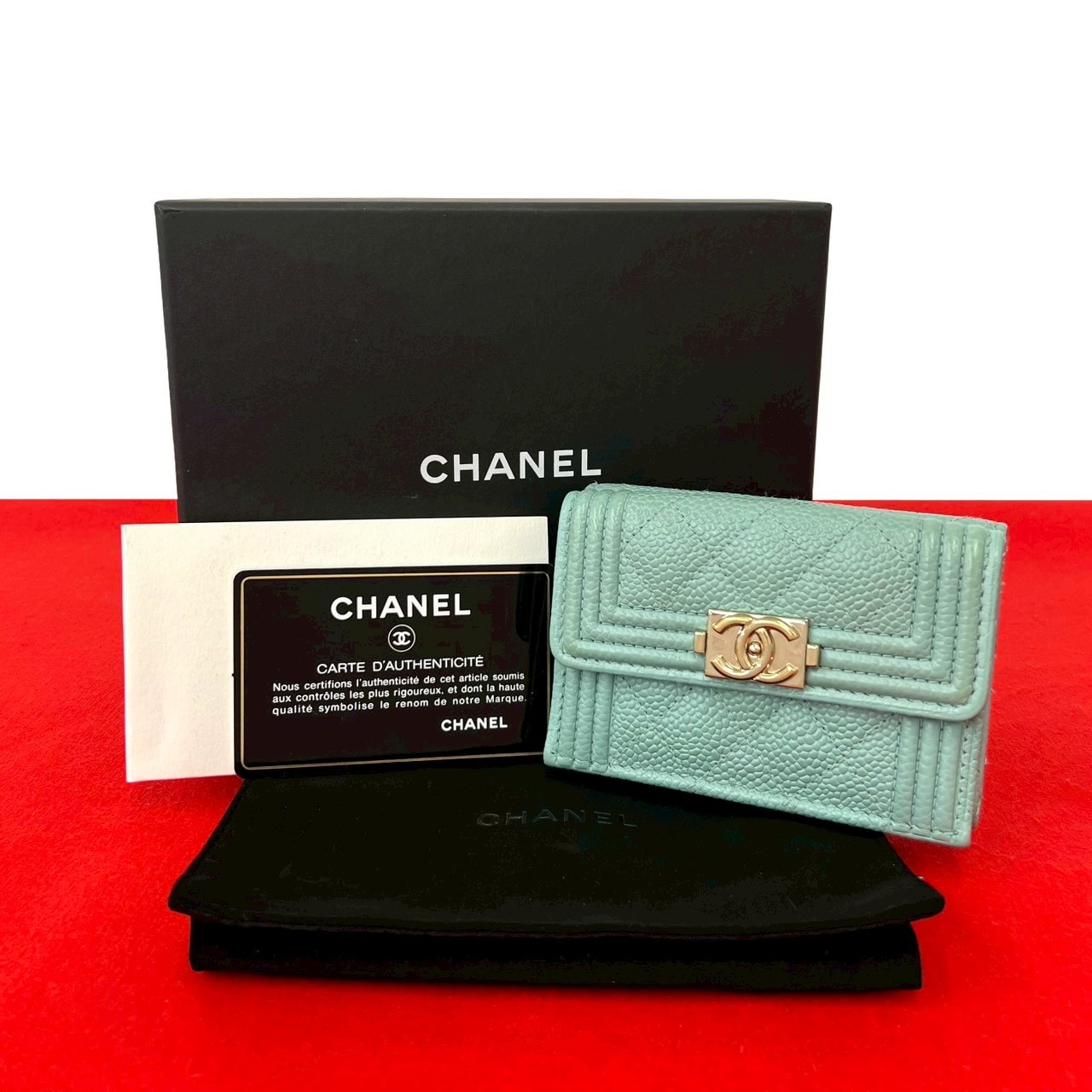 B (目立った傷や汚れなし)】CHANEL シャネル ボーイシャネル ココ
