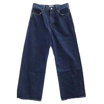 COOTIE クーティー デニムパンツ Denim 5 Pocket Baggy Pants ファイブポケット バギー デニム パンツ インディゴブルー系 M【中古】