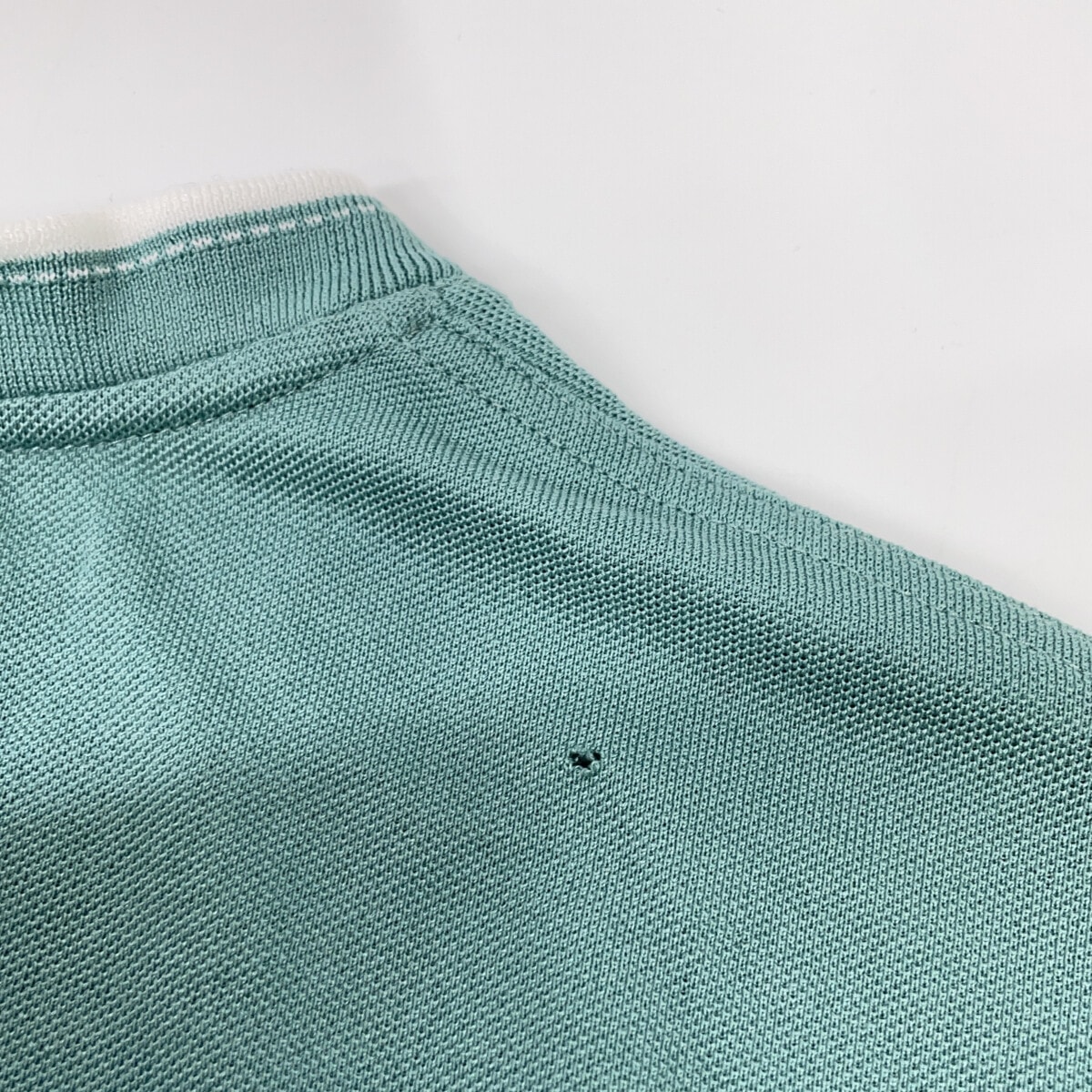 B (目立った傷や汚れなし)】エルメス ライトブルー H刺繍 半袖Tシャツ