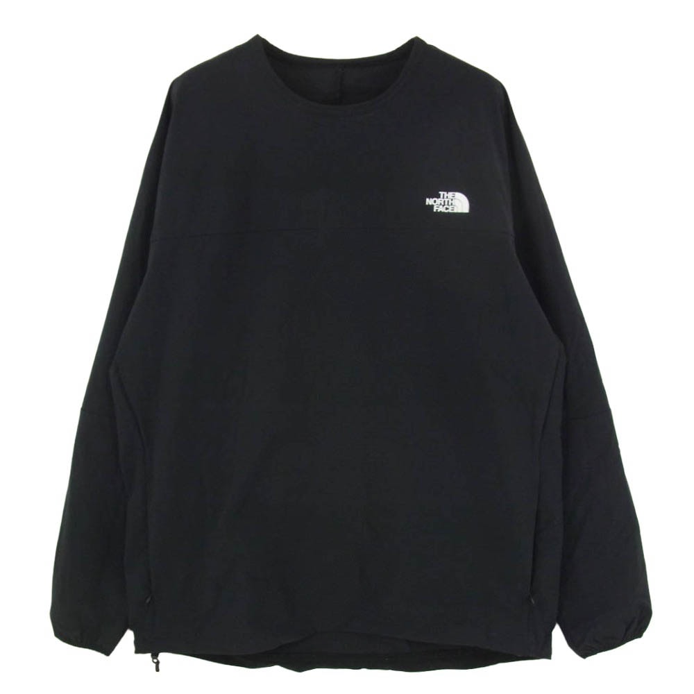 THE NORTH FACE ノースフェイス NP72182 APEX Flex Crew エイペックス フレックス クルー ナイロン ジャケット ブラック系 L【中古】