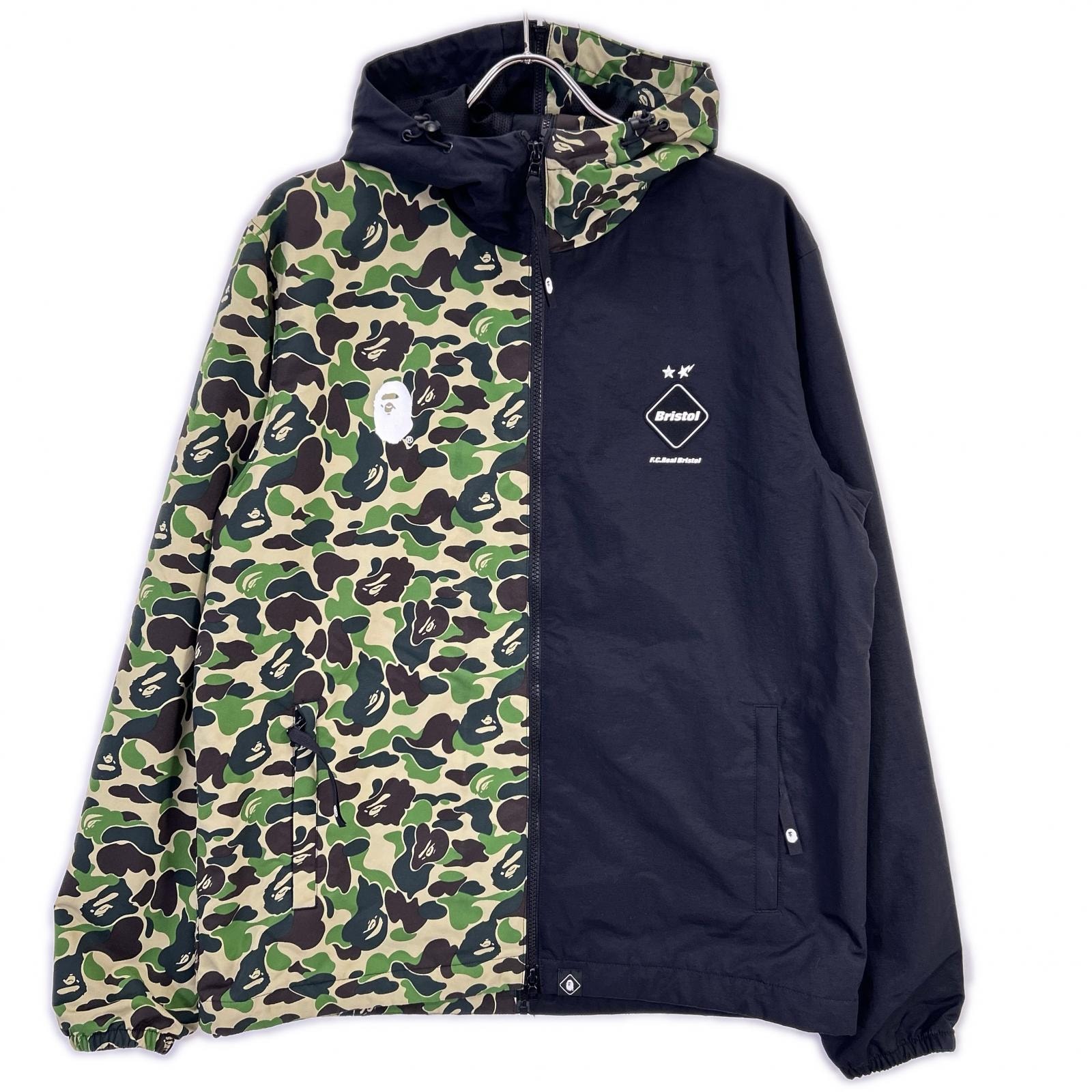 エフシーリアルブリストル FCRB-190104 × A BATHING APE. ナイロンジャケット L