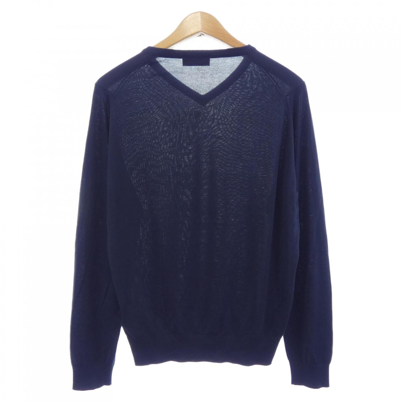 C (やや傷や汚れあり)】ジョンスメドレー JOHN SMEDLEY ニット Sの
