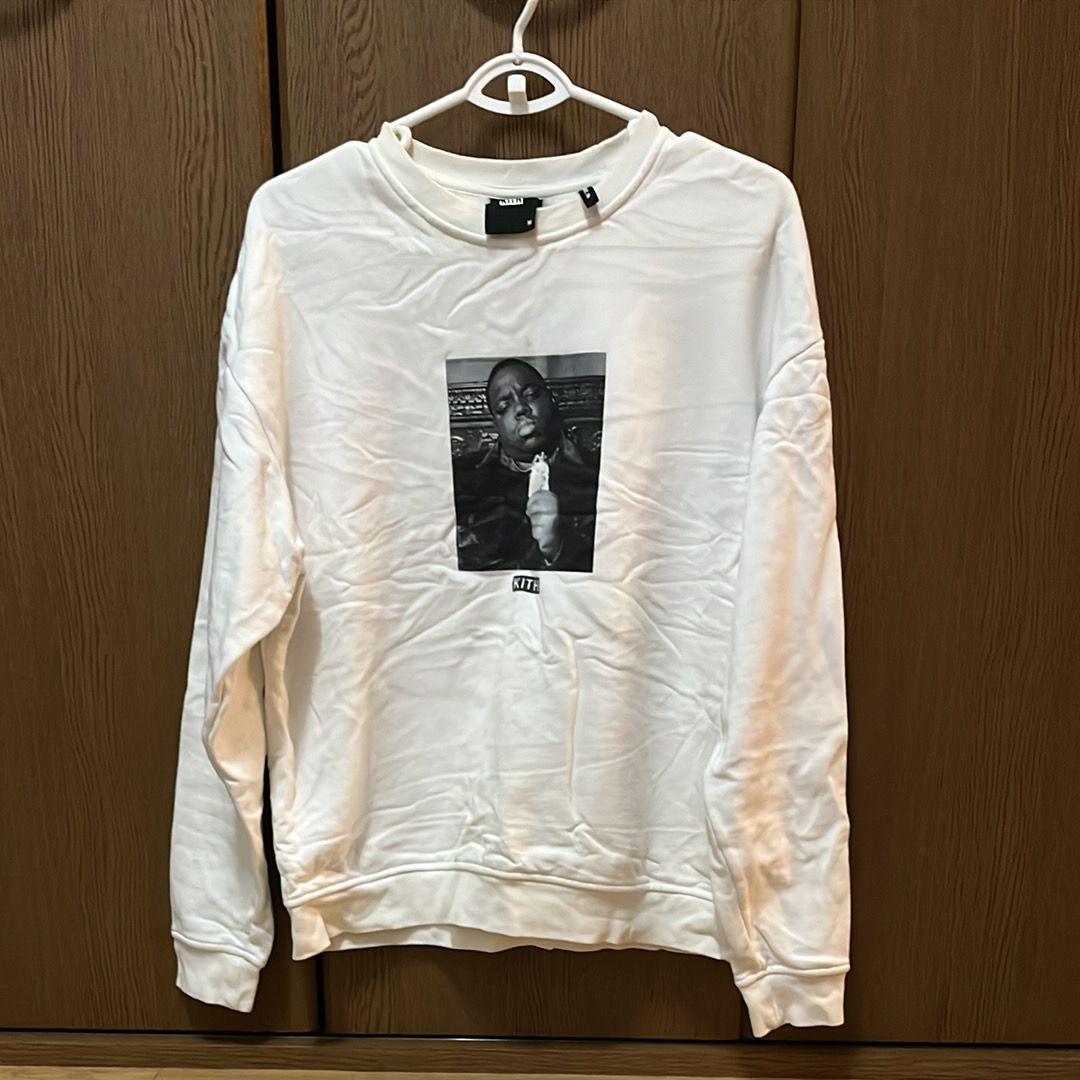 Kith The Notorious B.I.G Mo Problems Sweatshirt "White"