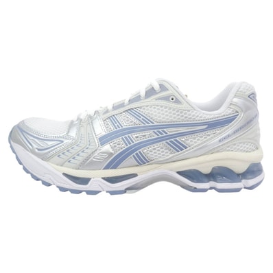 asics アシックス スニーカー 1203A537-115 GEL-KAYANO 14 ゲルカヤノ ローカット スニーカー ホワイト系 ライトブルー系 27cm【新古品】【未使用】【中古】