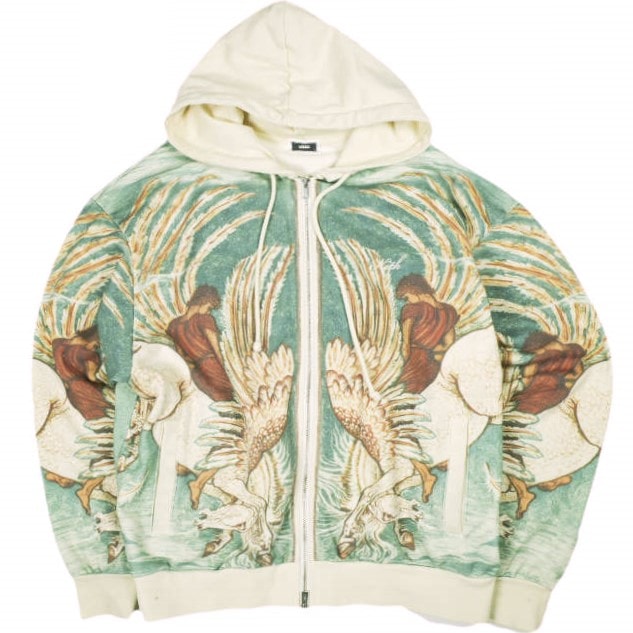 KITH NYC キスニューヨークシティ 25AW Pegasus Nelson Zip Up Hoodie ペガサス ネルソン ジップアップパーカー 25070060002640 S Sandrift トップス g25789