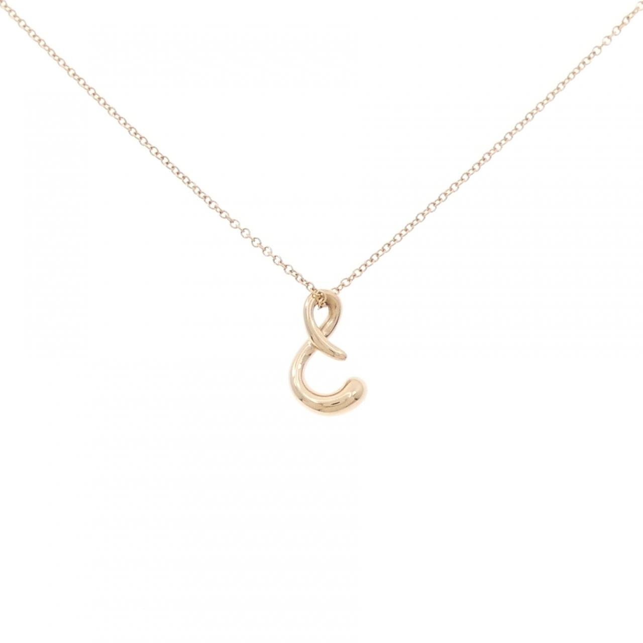 ティファニー レター ネックレス