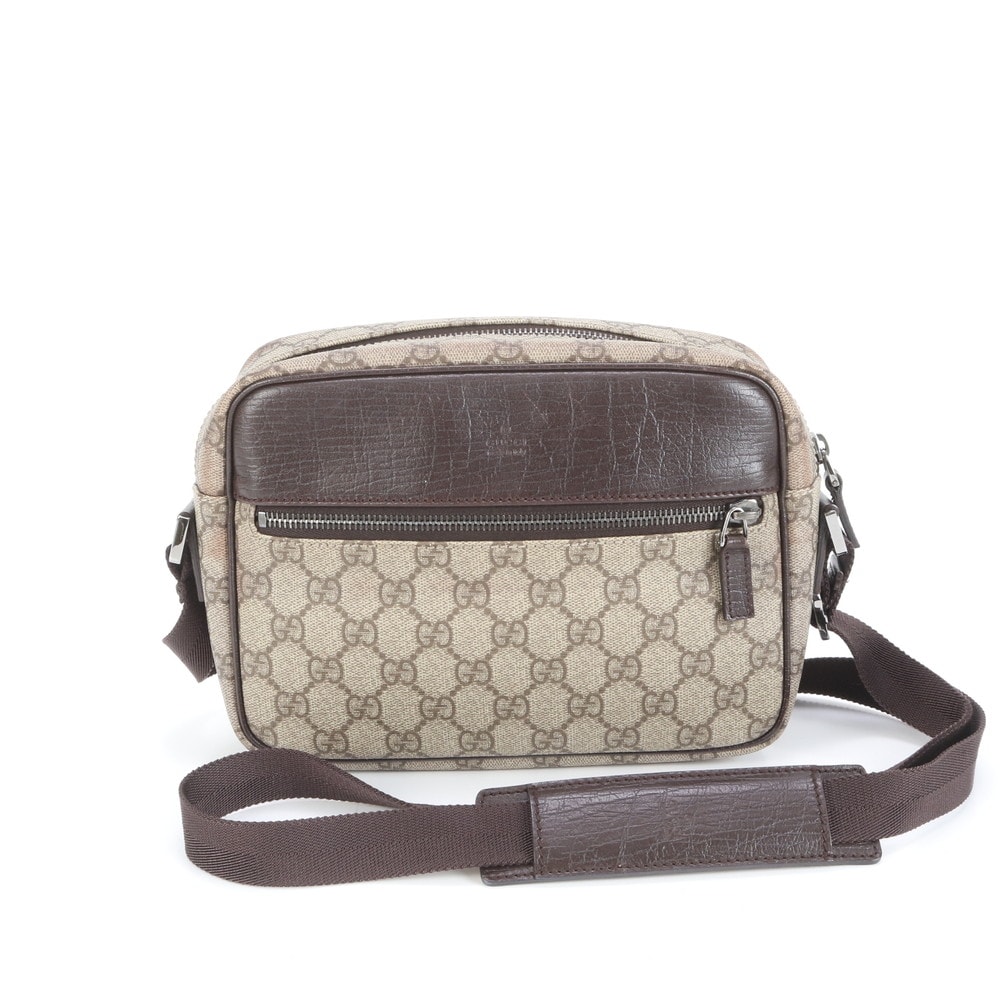 ■極美品 グッチ GGスプリーム 114291 ショルダーバッグ