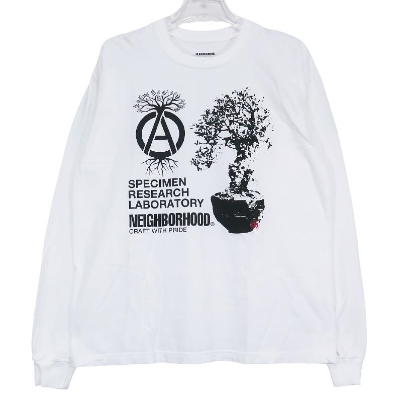 NEIGHBORHOOD SRL . Tee LS-1 "White"