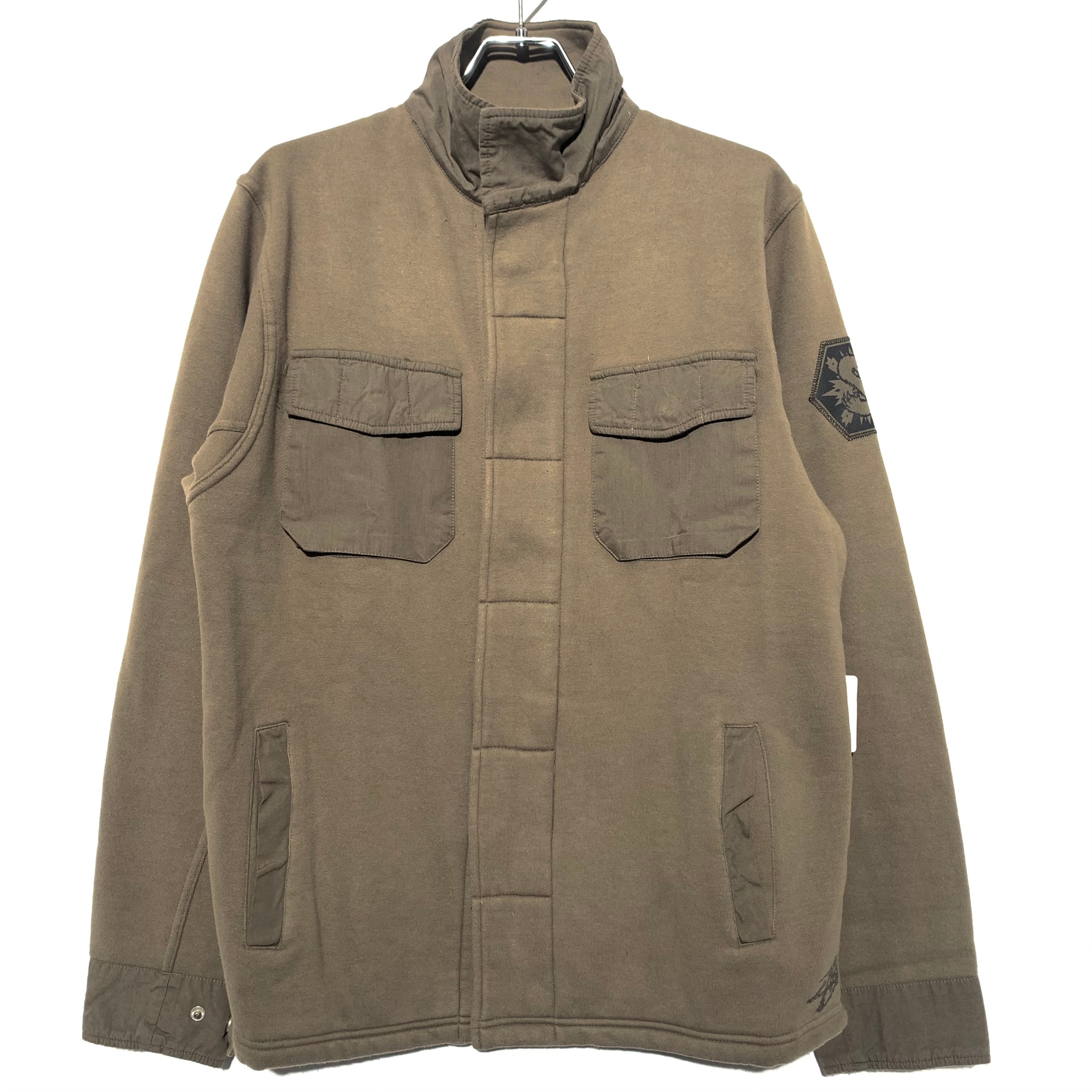 STUSSY ミリタリージャケットカーキ