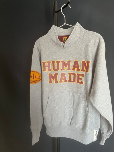 HUMAN MADE Stand Collar Sweatshirt "Gray"