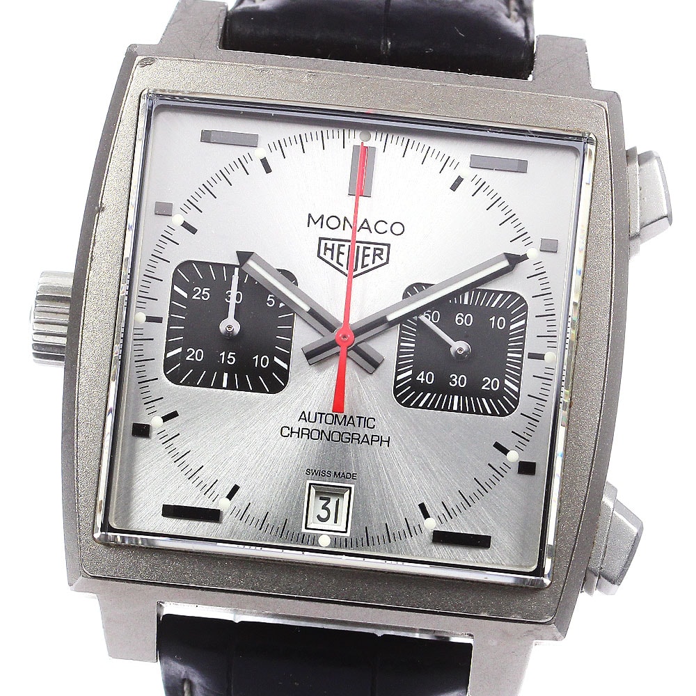 タグホイヤー モナコ デイト クロノグラフ CAW218B メンズ 【中古】