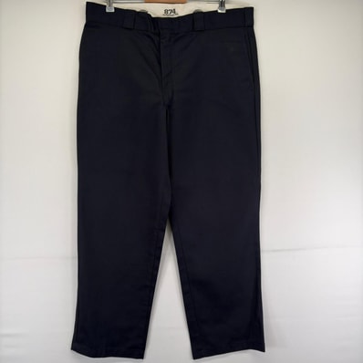 古着 ディッキーズ Dickies パンツ 874 オリジナルフィット ジッパーフライ 作業着 ワーク w38 L30 ブラック メンズ