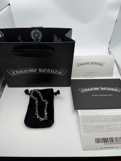 Chrome Hearts Paper Chain Bracelet "Silver"