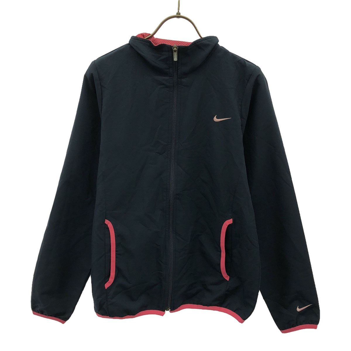NIKE スタンドカラー ジップ スポーツジャケット