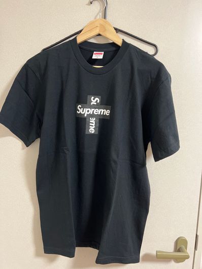 Supreme Cross Box Logo Tee "Black"