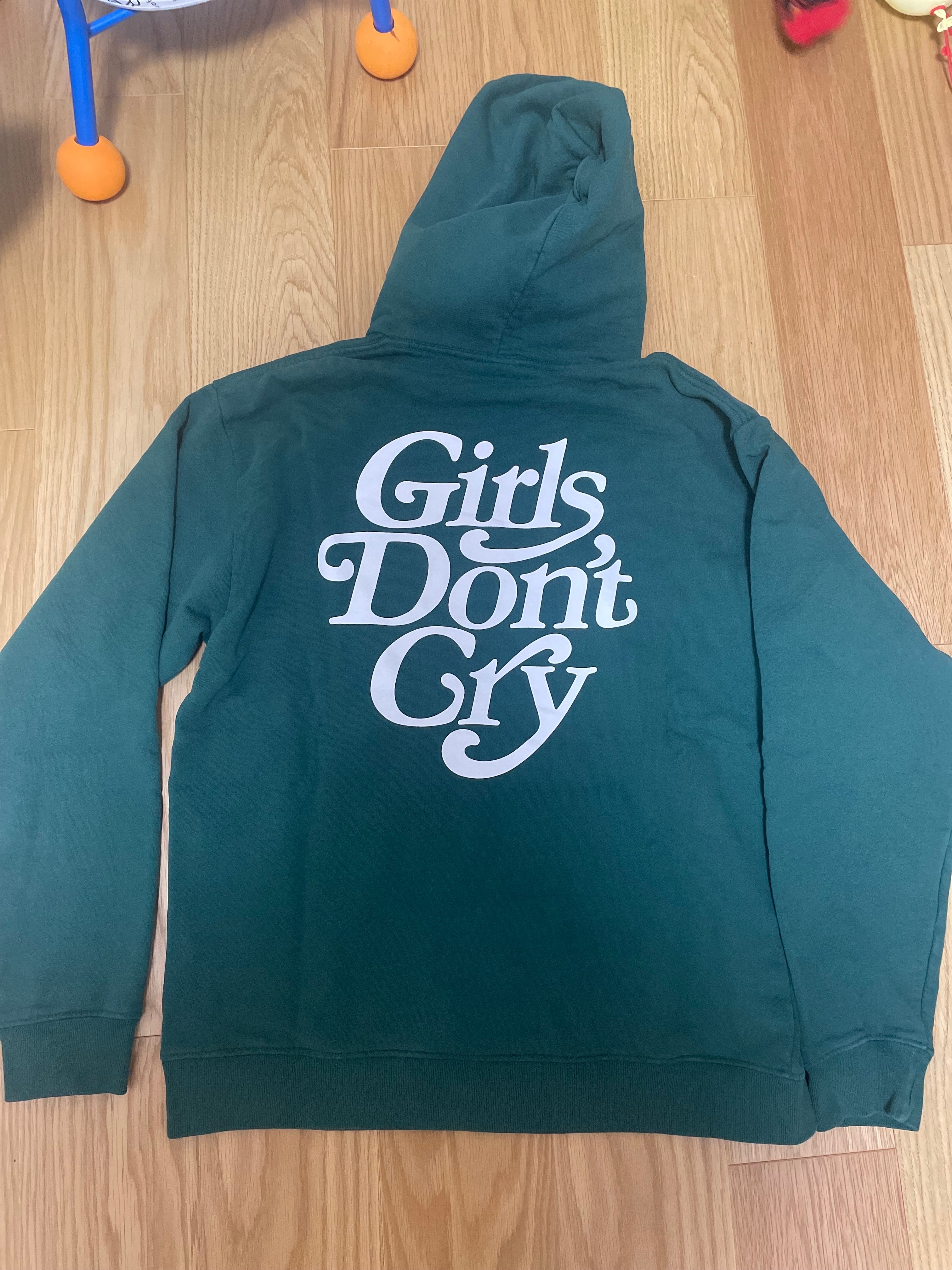 Girls Don't Cry Logo Hoodie Green "Green"