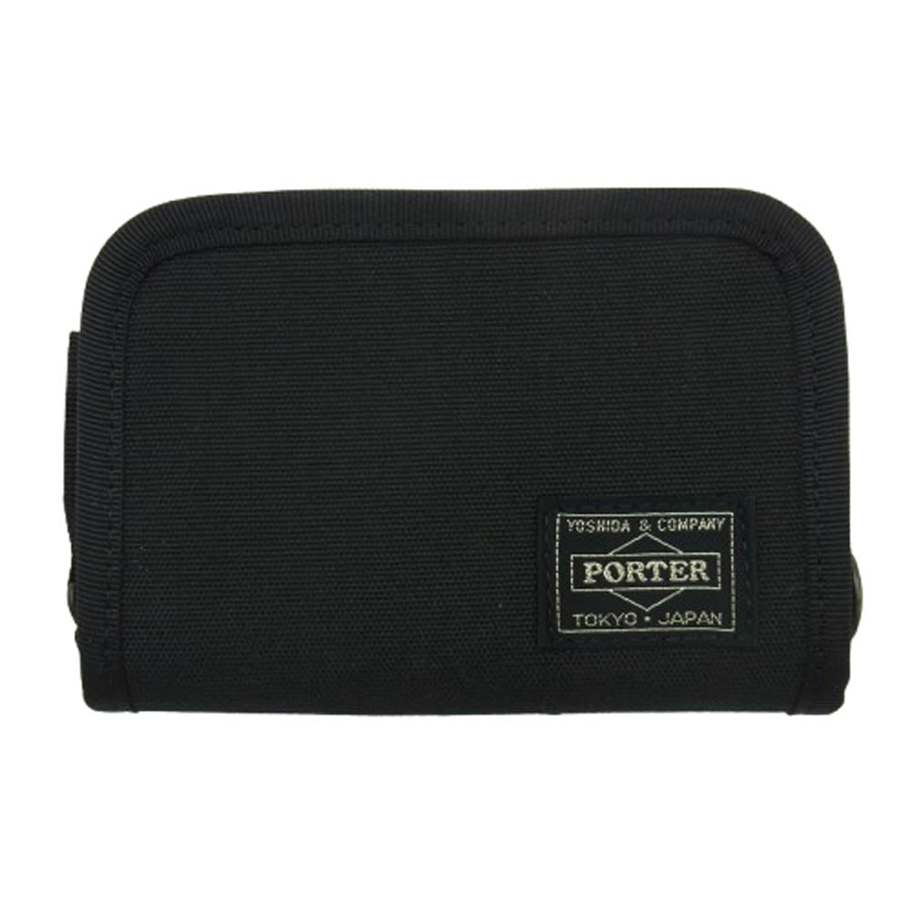 PORTER ポーター 財布 N.HOOLYWOOD エヌハリウッド 別注 財布 ウォレット ポーチ ブラック系【美品】【中古】