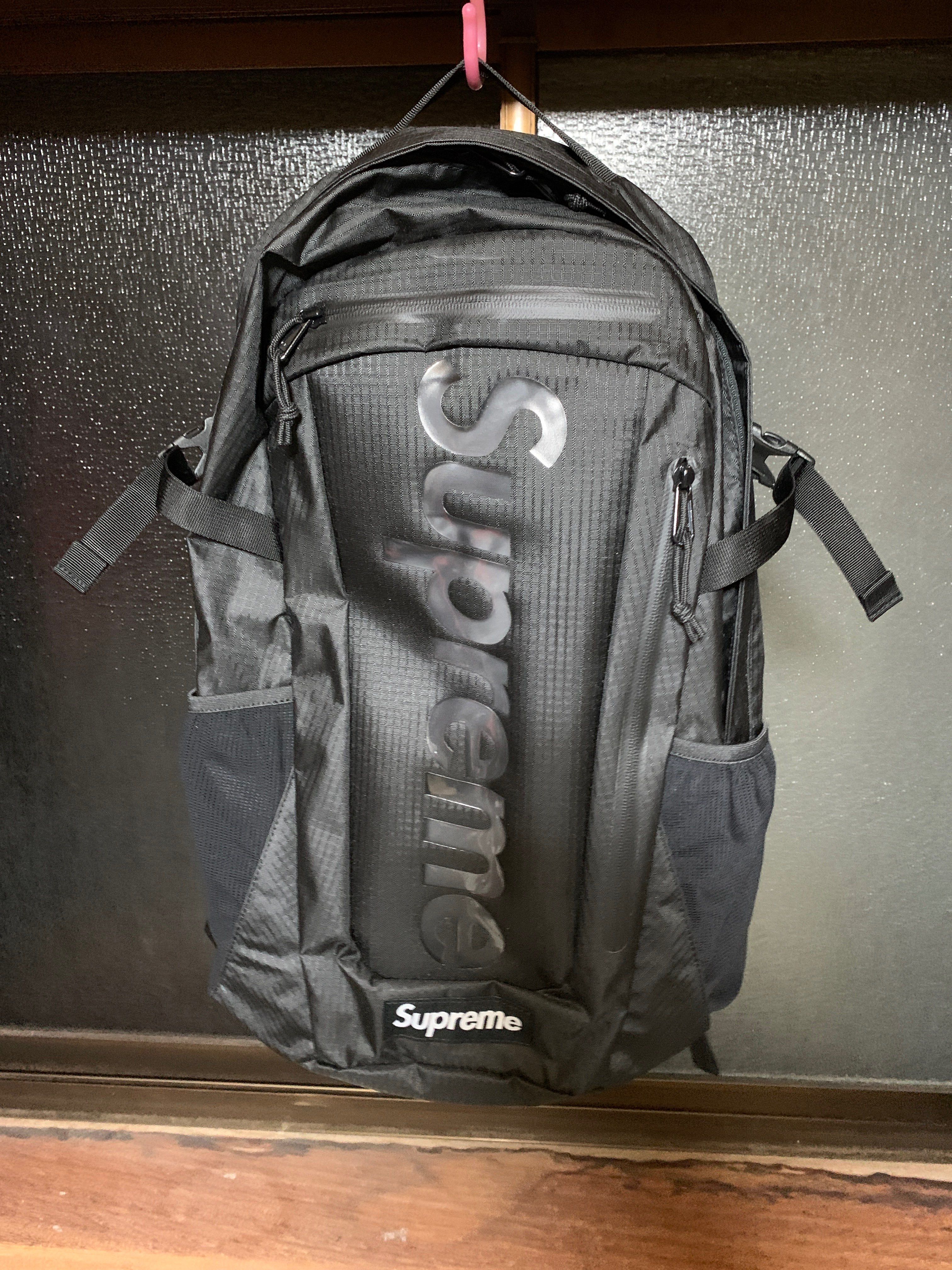 Supreme Backpack 21SS "Black"
