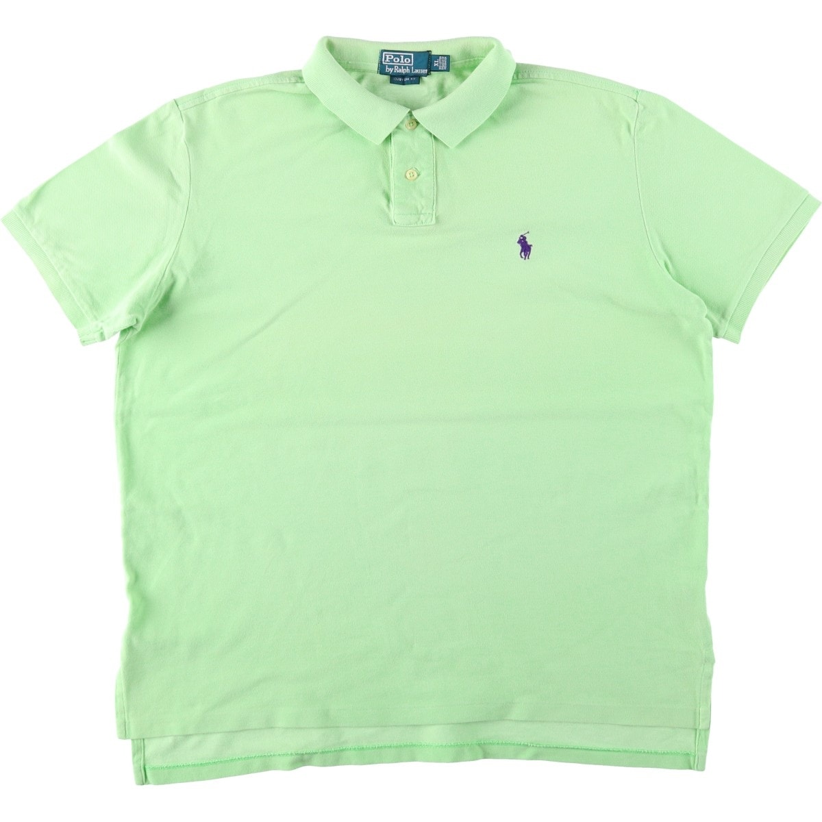 古着 ラルフローレン Ralph Lauren POLO by Ralph Lauren CUSTOM FIT 半袖 ポロシャツ メンズXL相当/eaa657400