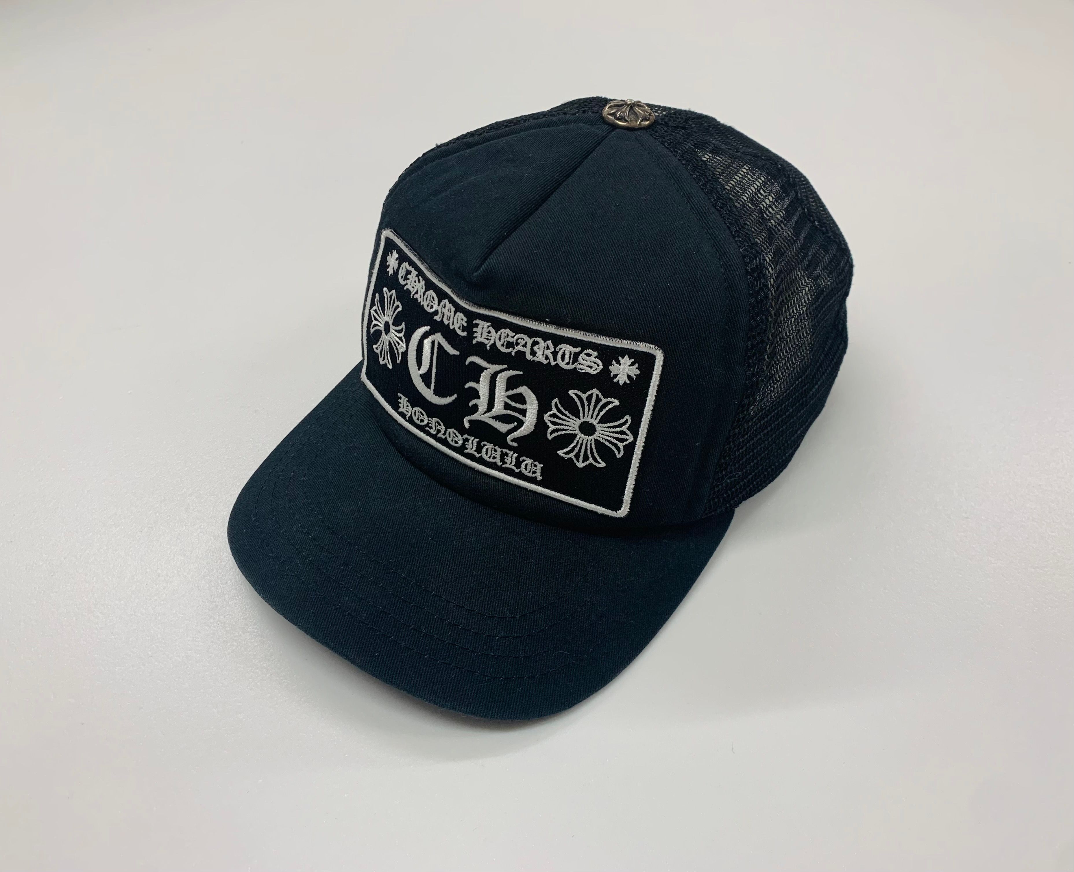 やや傷や汚れあり】クロムハーツ CH トラッカー キャップ