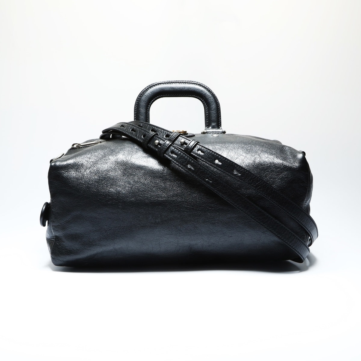 目立った傷や汚れなし】グッチ GUCCI インターロッキングG ボストン