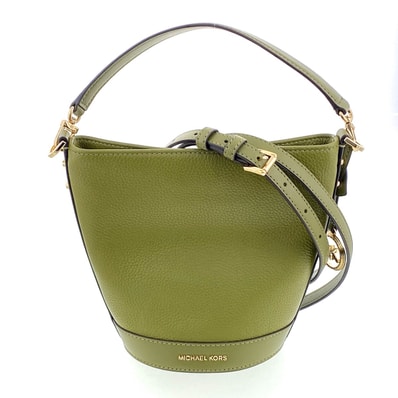 【値下げ】Michael Kors マイケルコース タウンゼント ペブレレザー 2WAYショルダーバッグ ショルダーバッグ 32R4G10C5L レザー カーキ レディース【中古】