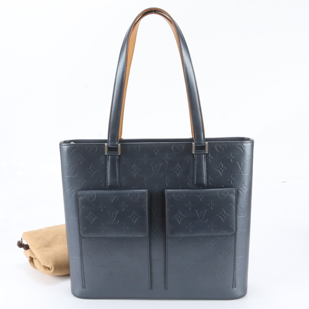 ■美品 ルイヴィトン モノグラム マット ウィルウッド ブルー M55105