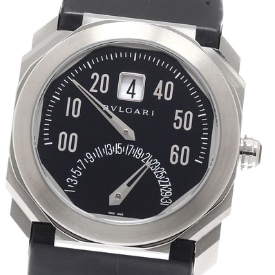 ☆極美品 ブルガリ オクト レトログラード メンズ 【中古】