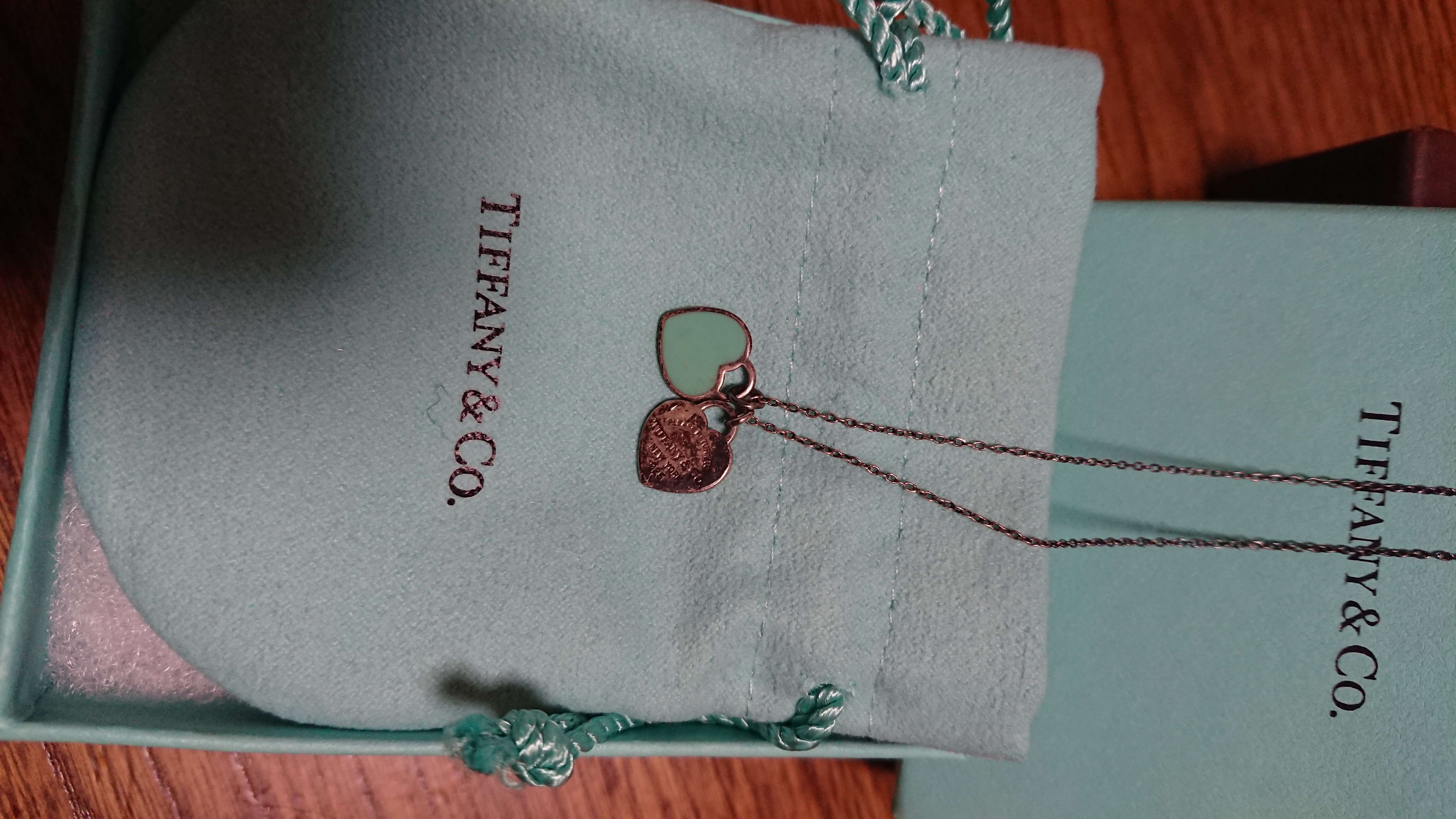 Tiffany & Co. Return to Tiffany Double Heart Tag Pendant