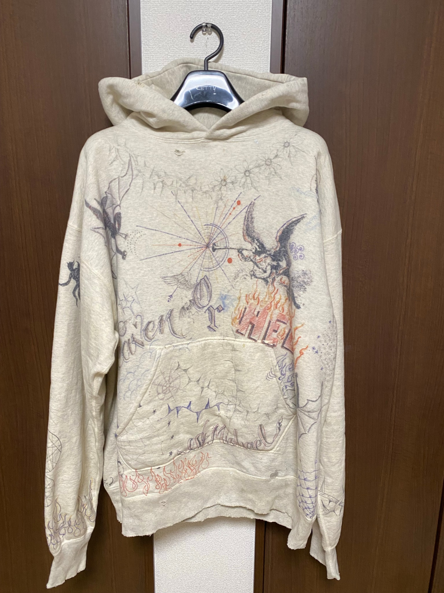 SAINT Mxxxxxx x Dr.Woo HOODIE "Grey"