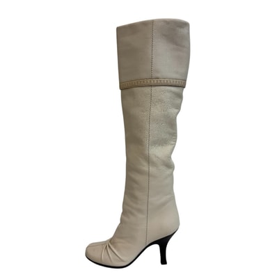 ルイヴィトン LOUIS VUITTON ブーツ ロングブーツ ホワイト