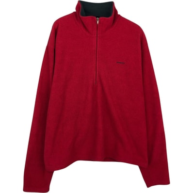 古着 90~00年代 パタゴニア Patagonia CAPILENE キャプリーン ハーフジップ フリースプルオーバー USA製 メンズL相当/eaa495991