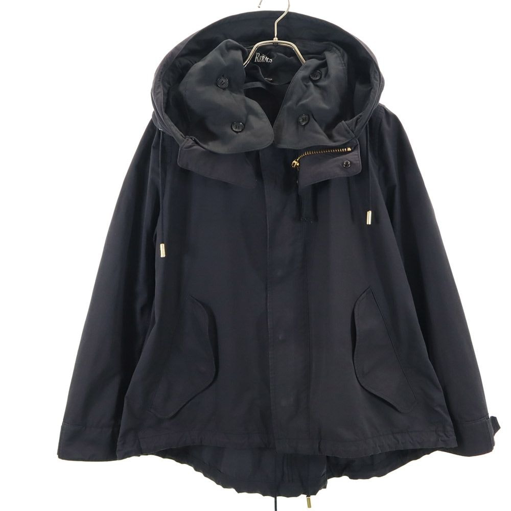 THE RERACS ザリラクス 日本製 長袖 ジップジャケット 38 ブラック