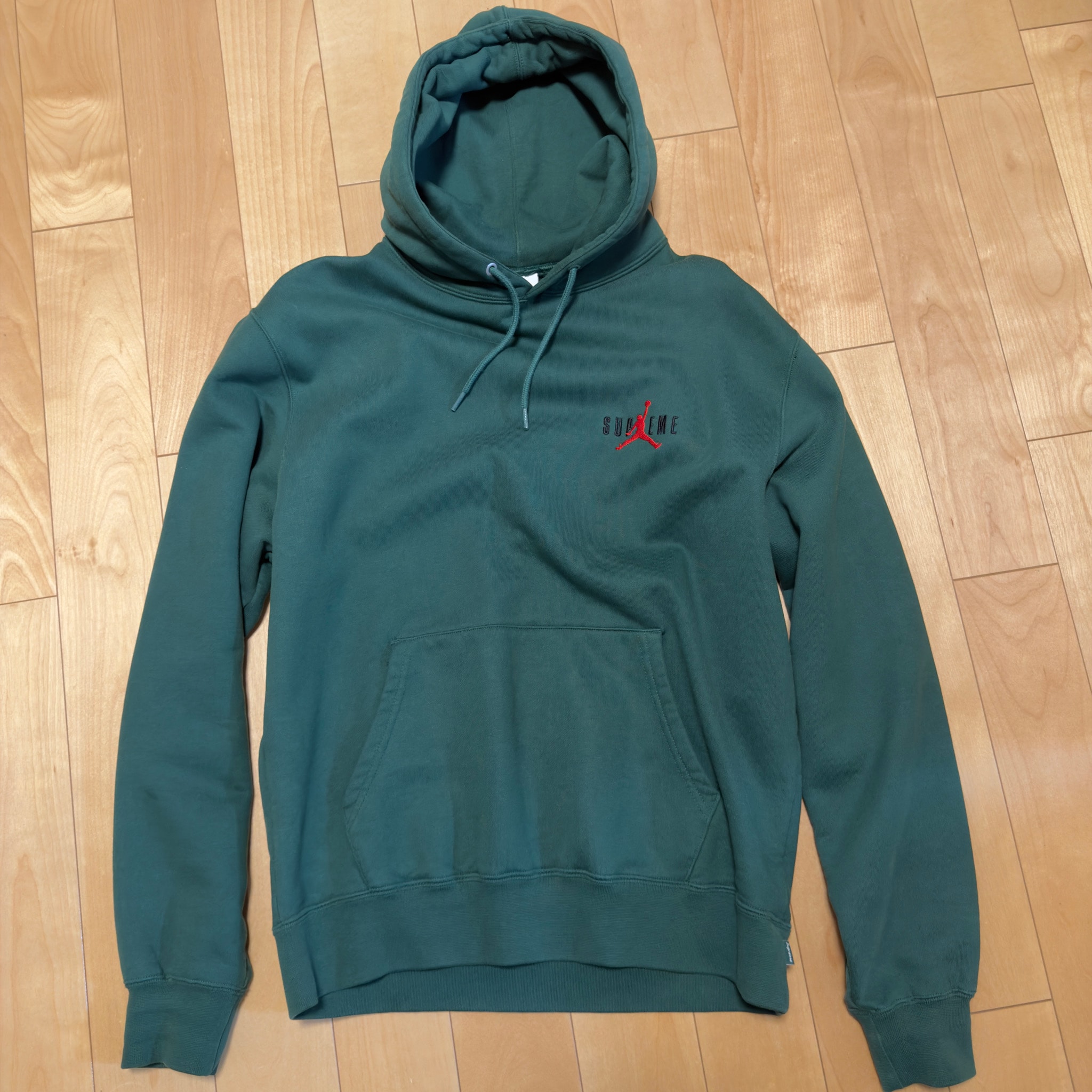 Supreme x Jordan Hooded Sweatshirt "Green"