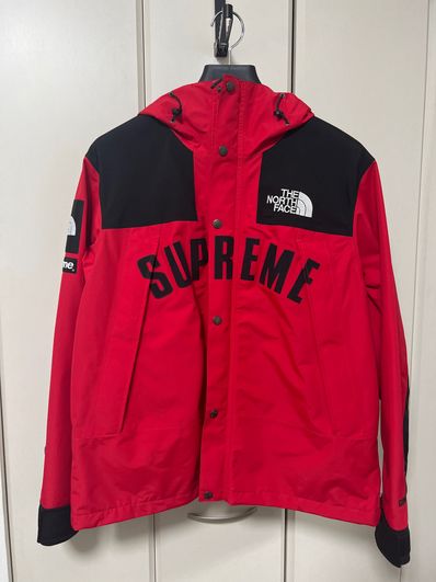 Supreme x The North Face Arc Logo Mountain Parka "Red"