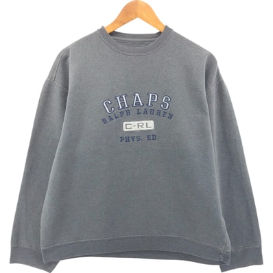 古着 90年代 ラルフローレン Ralph Lauren CHAPS チャップス ロゴスウェットシャツ トレーナー メンズL相当 ヴィンテージ/eaa550797