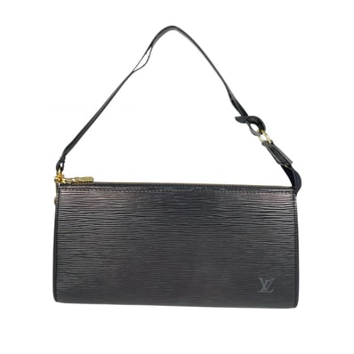 美品 LOUIS VUITTON ルイ・ヴィトン アクセソワール M52982 ハンドバッグ エピレザー ブラック レディース【中古】