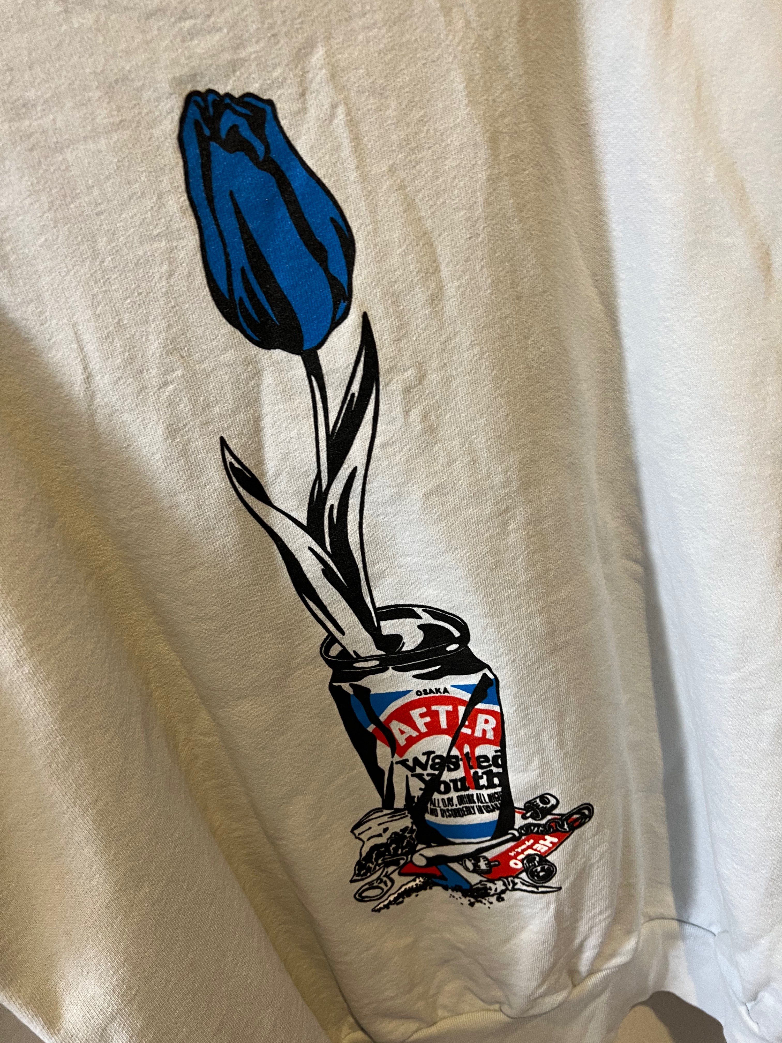 Wasted Youth Afterbase HOODIE "Blue" / VERDY