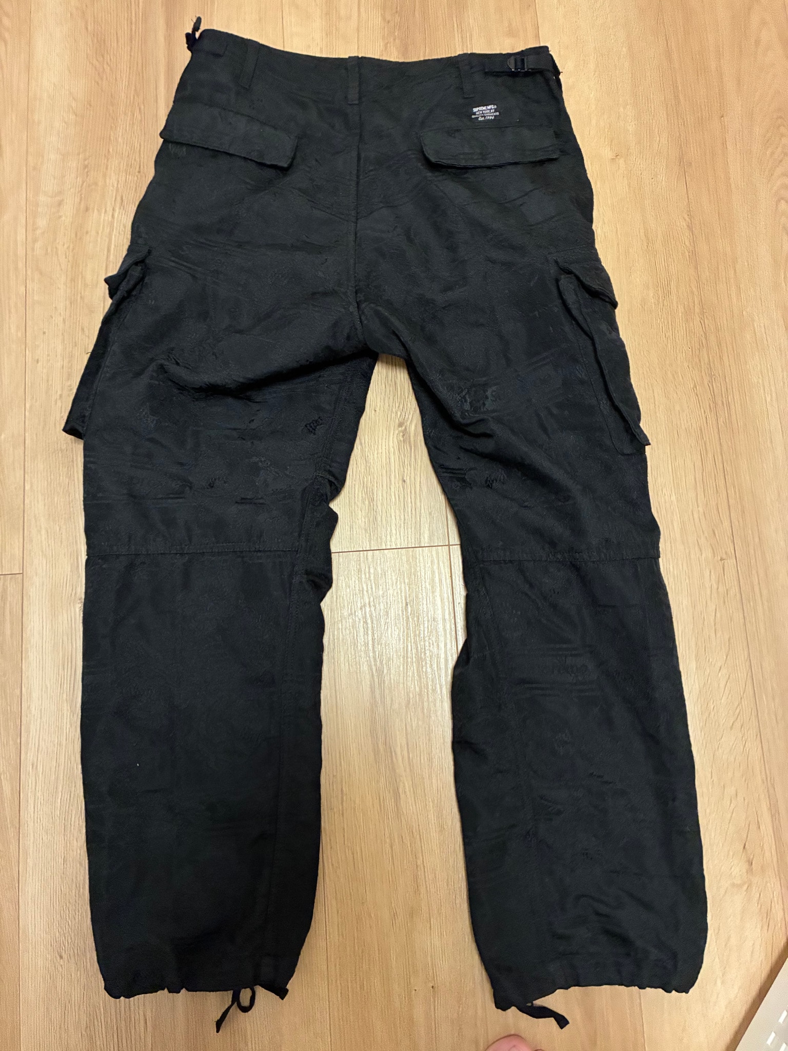 Supreme Floral Tapestry Cargo Pant "Black"
