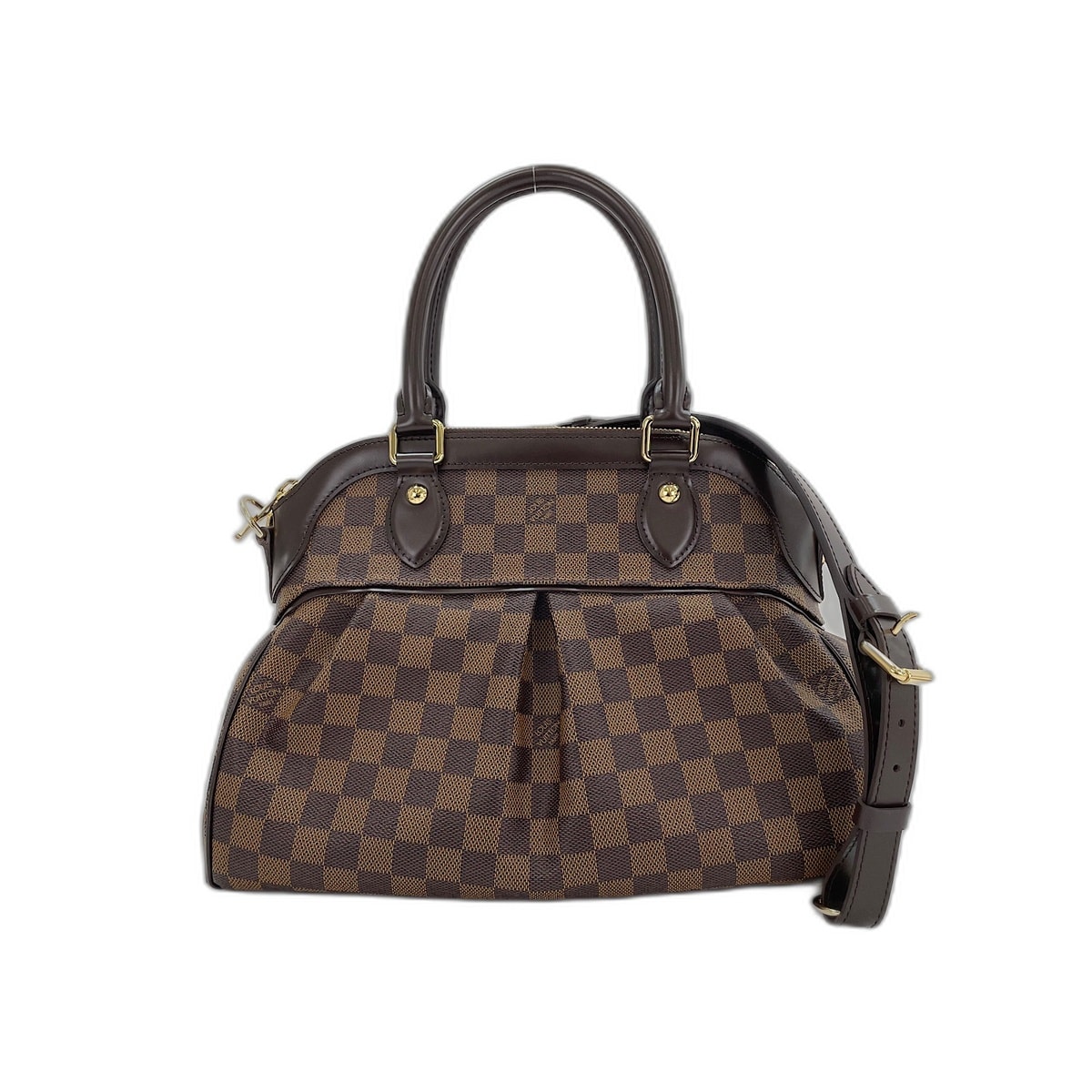 ヴィトン LV ダミエ 2WAYトレヴィPM ハンドバッグ【中古】