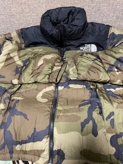 The North Face NV Nuptse Jacket WD "Camo"