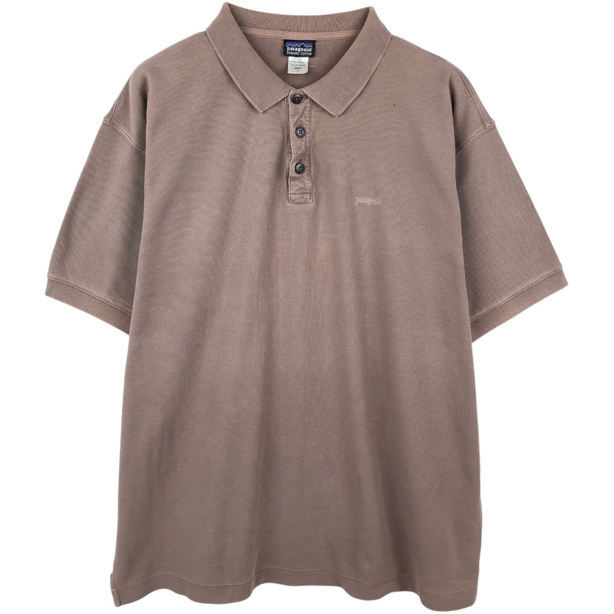 古着 パタゴニア Patagonia ORGANIC COTTON オーガニックコットン 半袖 ポロシャツ メンズL相当/eaa657495
