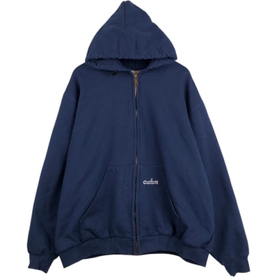 古着 00年代 カーハート Carhartt サーマルライナー スウェットフルジップパーカー メンズXXL相当/eaa679726 【中古】 【261014】/eaa679726