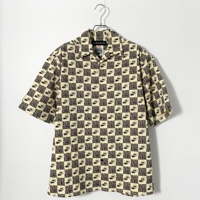 WACKO MARIA x Wolf's Head Corduroy 50'S Open Collar Shirt "One"