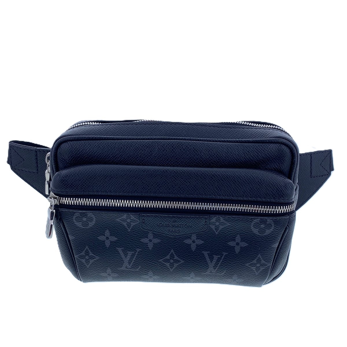 LOUIS VUITTON ルイ・ヴィトン バムバッグ アウトドア ボディバッグ M30245 モノグラムエクリプス タイガ ブラック  メンズ【中古】