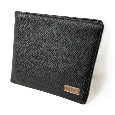 BALLY 【バリー】 二つ折り財布 札入れ ブラック