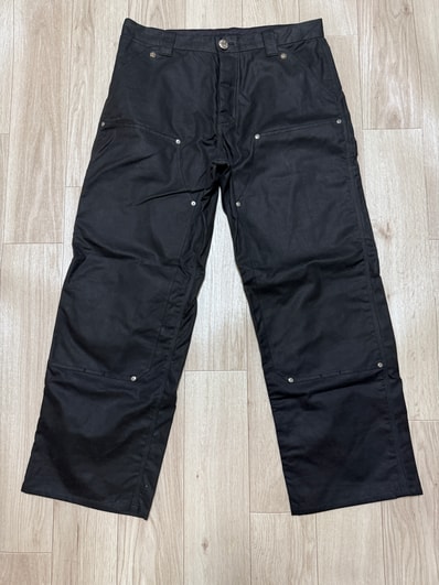 Chrome Hearts Carpenter CNVS Double Knee Pants "Black"