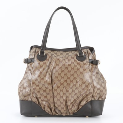 ■美品 グッチ GGクリスタル 257290 トート バッグ